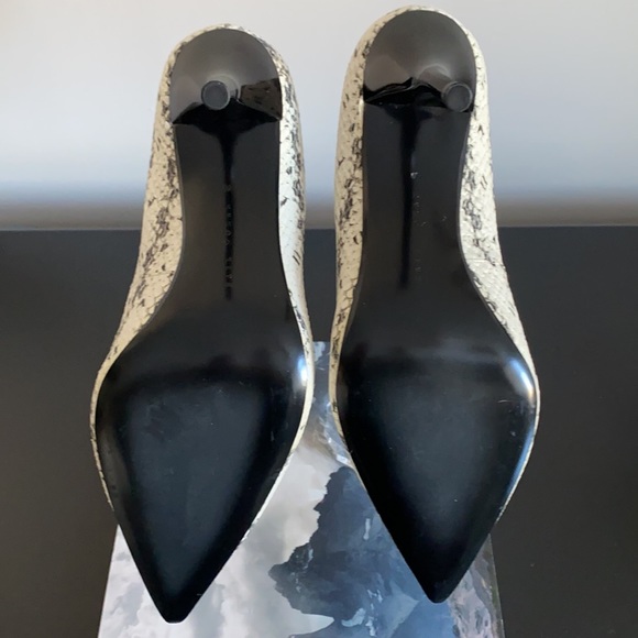 Zara Black and White heels size 40 - Picture 5 of 5